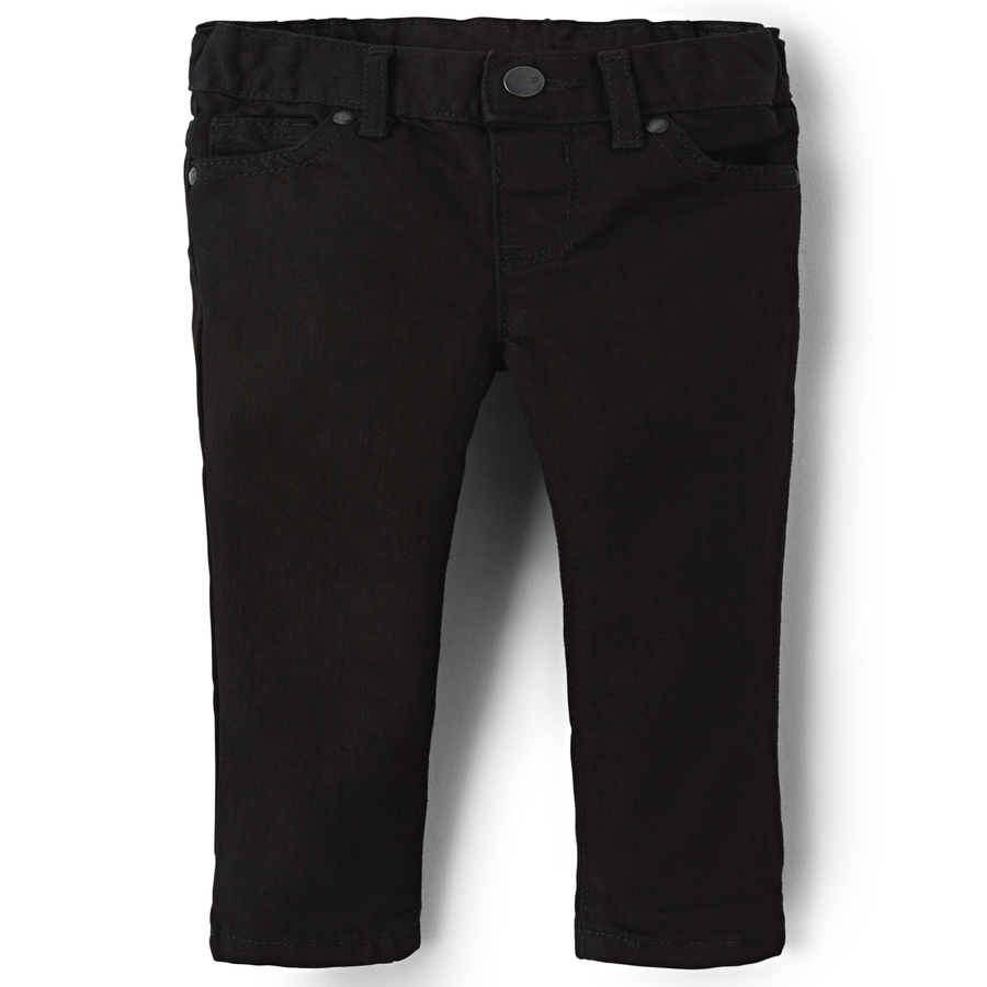 Toddler Girls Basic Skinny Jeans - Black Wash | The Children's Place